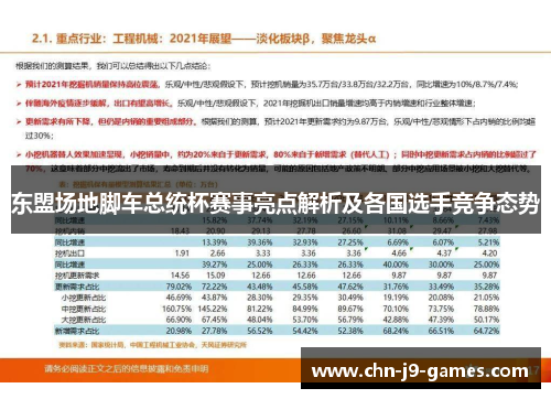 东盟场地脚车总统杯赛事亮点解析及各国选手竞争态势